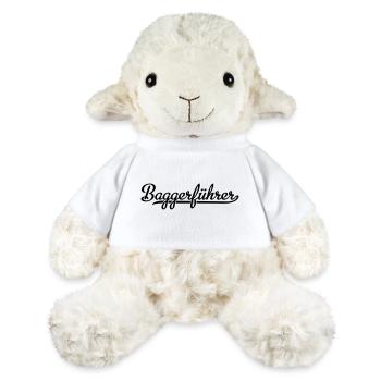 Baggerfahrer - MiniFeet® Schaf Annika - Weiß - Vorne
