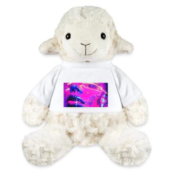 Neo-Expressionist Face - MiniFeet® Sheep Annika - white - Front
