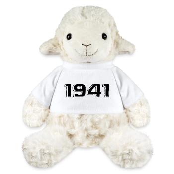 Vintage 1941 Born Birthday Retro 1941 - MiniFeet® Sheep Annika - white - Front