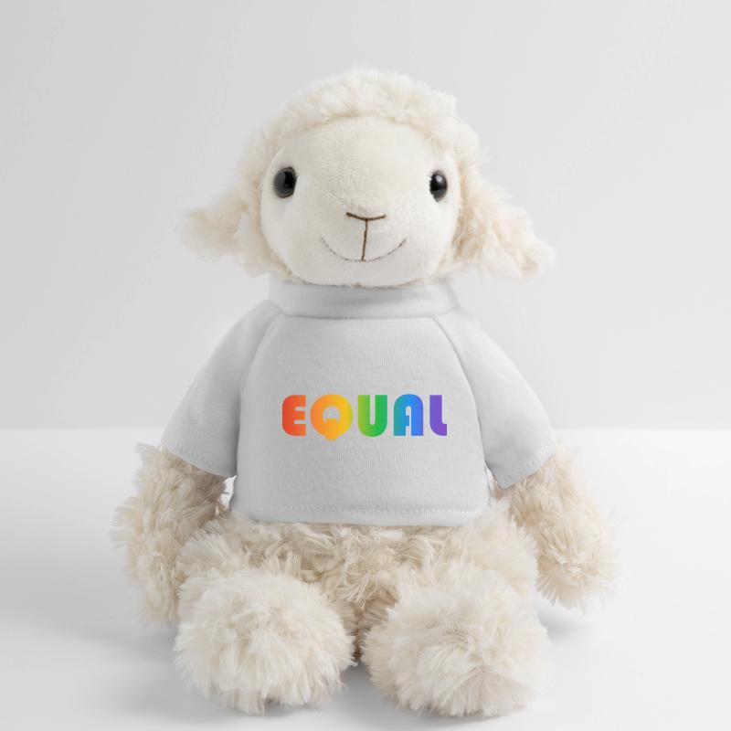 EQUAL RAINBOW TEXT MiniFeet® Sheep Annika