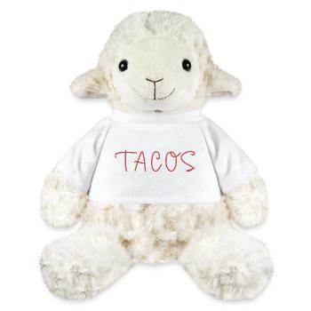 Tacos Text - MiniFeet® Schaf Annika - Weiß - Vorne