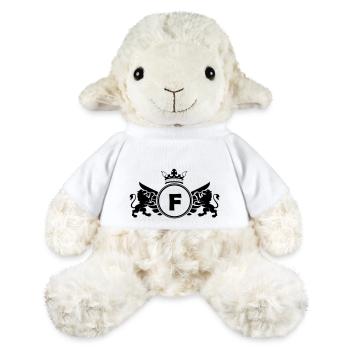 buchstabe F Wappen - MiniFeet® Schaf Annika - Weiß - Vorne