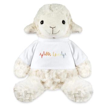 80er Jahre Herzlinie - MiniFeet® Schaf Annika - Weiß - Vorne
