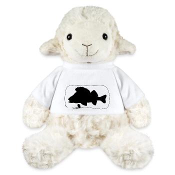 Perchoir avec cône - Mouton en peluche Annika MiniFeet® - blanc - Devant