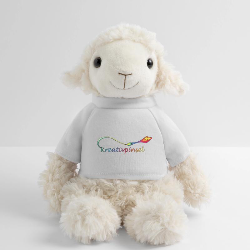 Logo de la maison d’édition Creative Brush Mouton en peluche Annika MiniFeet®