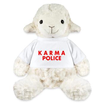 Karma police - Mouton en peluche Annika MiniFeet® - blanc - Devant