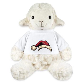 Chapeau de Père Noël - Mouton en peluche Annika MiniFeet® - blanc - Devant
