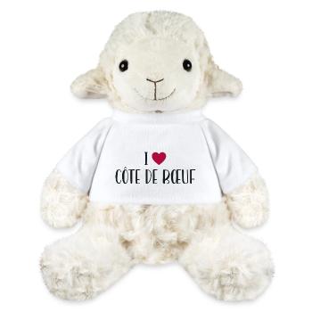 Butcher I Love Prime Rib - MiniFeet® Sheep Annika - white - Front