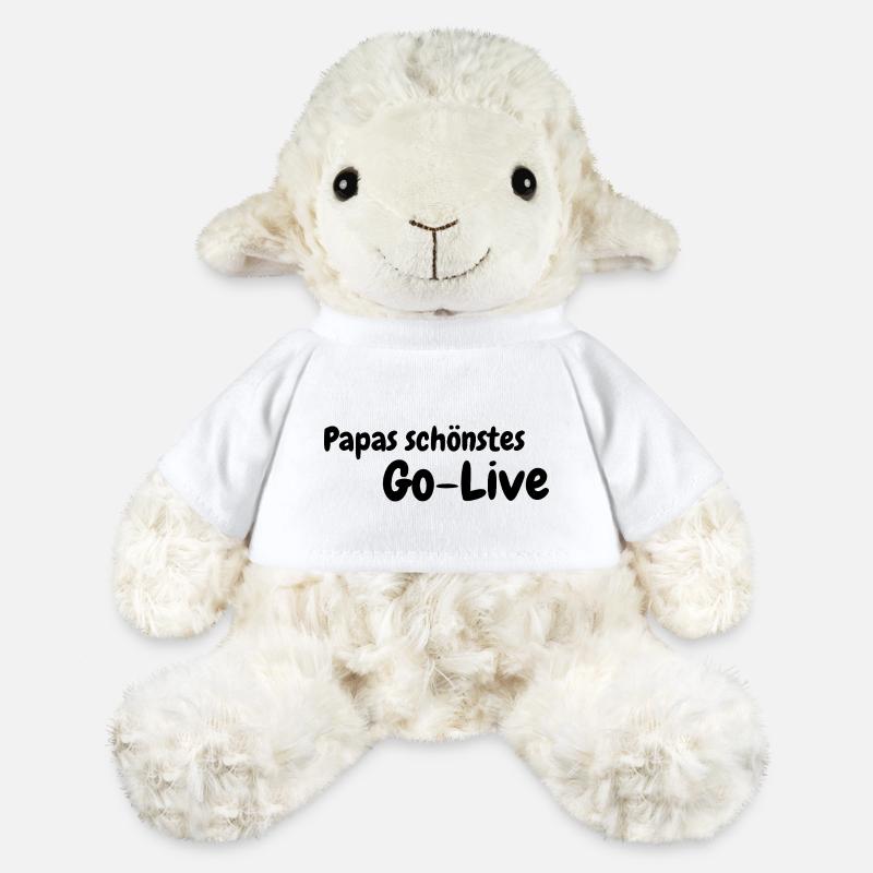 Papas schönstes Go-Live! - MiniFeet® Schaf Annika - Weiß