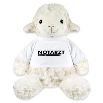 Notarzt Notruf 112 - MiniFeet® Schaf Annika - Weiß - Vorne