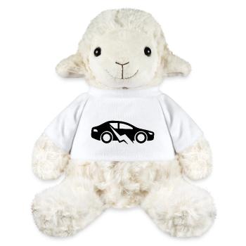 Voiture électrique E-car - Mouton en peluche Annika MiniFeet® - blanc - Devant