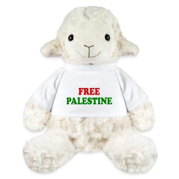 Free palestine - MiniFeet® Schaf Annika - Weiß - Vorne