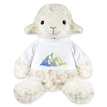 Landscape Mountains Silhouette - MiniFeet® Sheep Annika - white - Front
