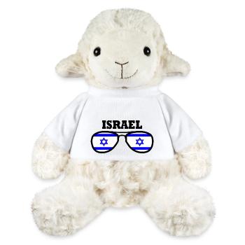 Israel - Mouton en peluche Annika MiniFeet® - blanc - Devant