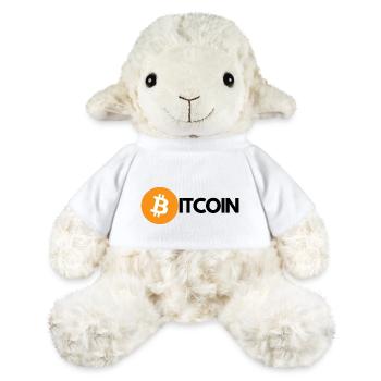 Crypto BITCOIN 1 - Mouton en peluche Annika MiniFeet® - blanc - Devant