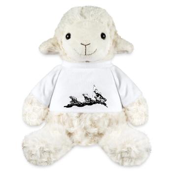 bmx race - Mouton en peluche Annika MiniFeet® - blanc - Devant