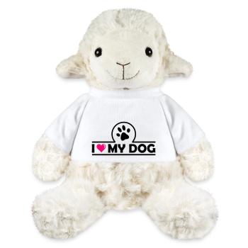 i love my dog - MiniFeet® Schaf Annika - Weiß - Vorne