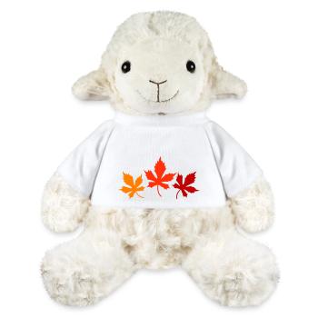 feuilles - Mouton en peluche Annika MiniFeet® - blanc - Devant