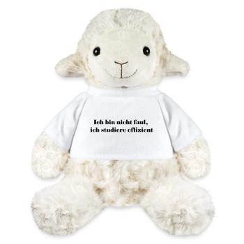 I'm not lazy, I'm studying efficiently - MiniFeet® Sheep Annika - white - Front