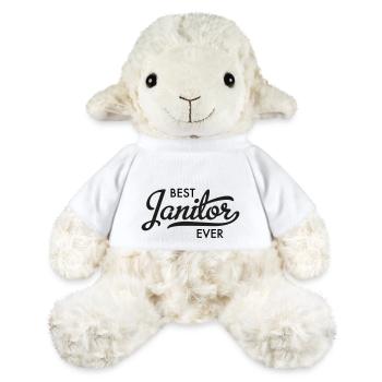 Gardien - Mouton en peluche Annika MiniFeet® - blanc - Devant