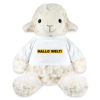 Hallo Welt! - MiniFeet® Schaf Annika - Weiß - Vorne