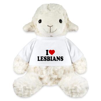 I love lesbians - MiniFeet® Schaf Annika - Weiß - Vorne