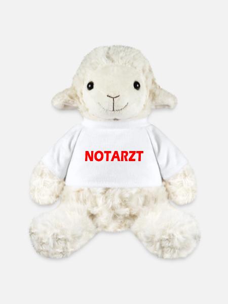 Notarzt - MiniFeet® Schaf Annika - Weiß