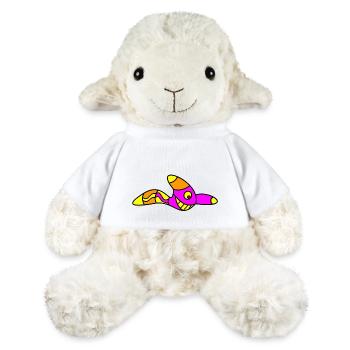 Wurm shirt - MiniFeet® Schaf Annika - Weiß - Vorne