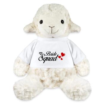 bride squad - MiniFeet® Schaf Annika - Weiß - Vorne