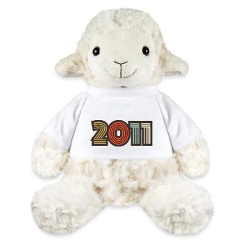 2011 rétro vintage - Mouton en peluche Annika MiniFeet® - blanc - Devant