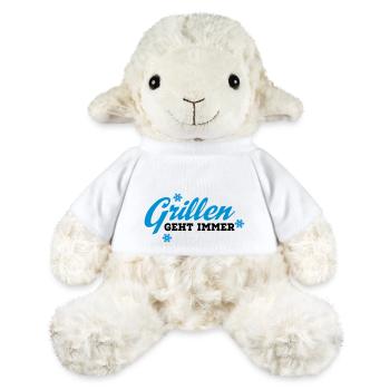 grillen - MiniFeet® Schaf Annika - Weiß - Vorne