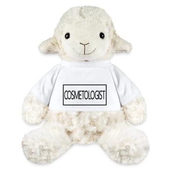 Cosmétologue fière étudiante diplômée en cosmétologie - Mouton en peluche Annika MiniFeet® - blanc - Devant