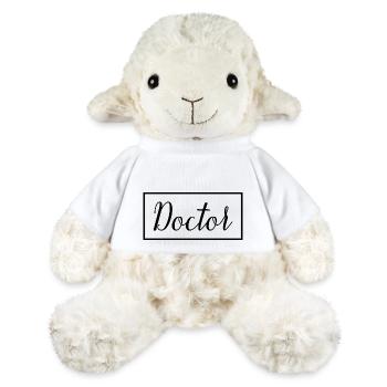 Docteur Médecin Fier Diplômé Médecin Étudiant - Mouton en peluche Annika MiniFeet® - blanc - Devant