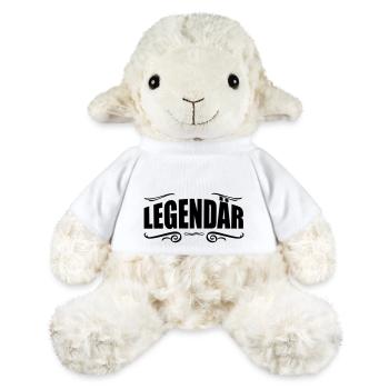 légendaire - Mouton en peluche Annika MiniFeet® - blanc - Devant