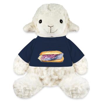 Fischsemmel // Illustration - MiniFeet® Schaf Annika - French Navy - Vorne