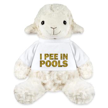 I pee in pools - MiniFeet® Sheep Annika - white - Front