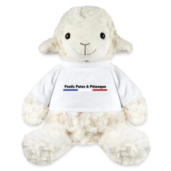 PASTIS POTES PÉTANQUE FRANCE BBR - Mouton en peluche Annika MiniFeet® - blanc - Devant