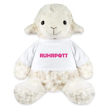 Ruhrpott - Dat hat wat mittn Herz zu tun - Zeche - MiniFeet® Schaf Annika - Weiß - Vorne