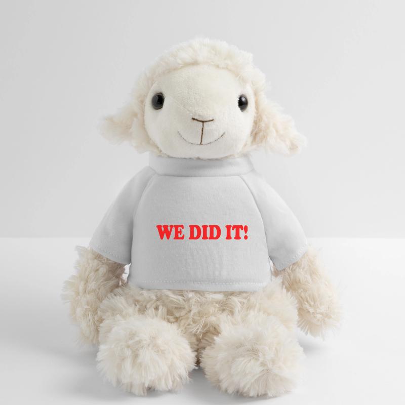 We did it Mouton en peluche Annika MiniFeet®