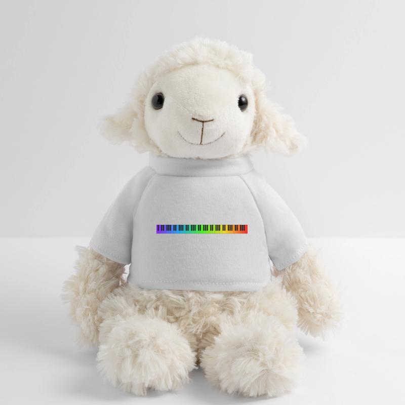 Rainbow keyboard MiniFeet® Sheep Annika