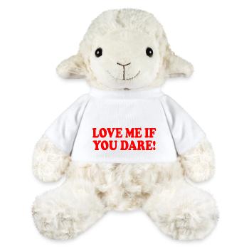 Love me if you dare - Mouton en peluche Annika MiniFeet® - blanc - Devant