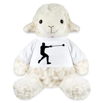 Lancer de marteau - Mouton en peluche Annika MiniFeet® - blanc - Devant