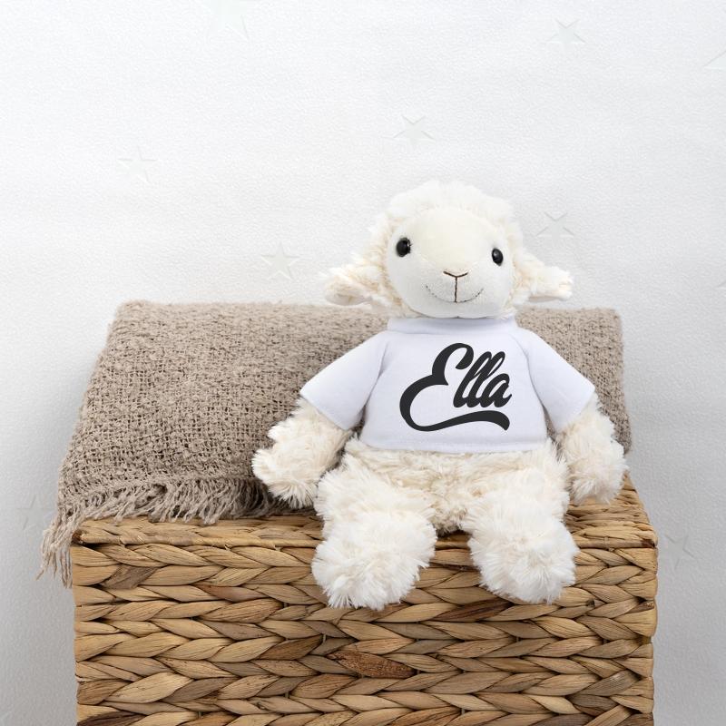 Nom Ella Abstrait couleur explosion impression Mouton en peluche Annika MiniFeet®