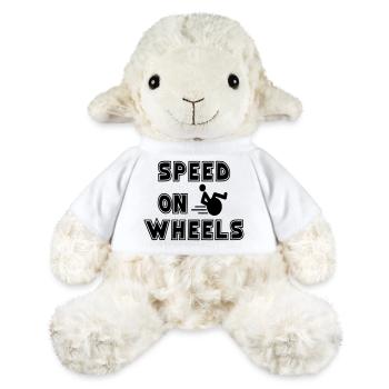 La vitesse sur roues pour les vrais utilisateurs de fauteuils roulants rapides # - Mouton en peluche Annika MiniFeet® - blanc - Devant