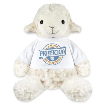 Camino Primitivo Pilgrim's Stamp | Santiago - MiniFeet® Sheep Annika - white - Front