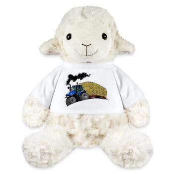 Panier BlueTractor TM120 - Mouton en peluche Annika MiniFeet® - blanc - Devant