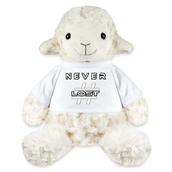Winner Lost Never Hashtag Sportsman Achievement - MiniFeet® Sheep Annika - white - Front