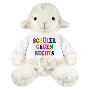 Schüler gegen rechts - MiniFeet® Schaf Annika - Weiß - Vorne