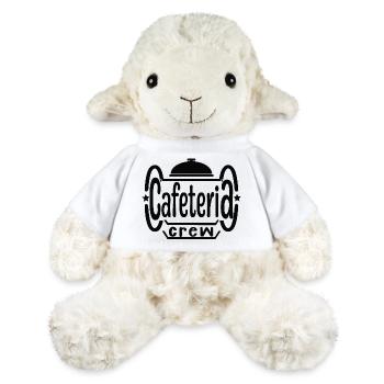 lustiges Cafeteria-Crew-Design - MiniFeet® Schaf Annika - Weiß - Vorne