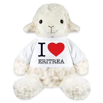 I LOVE ERITREA - MiniFeet® Schaf Annika - Weiß - Vorne